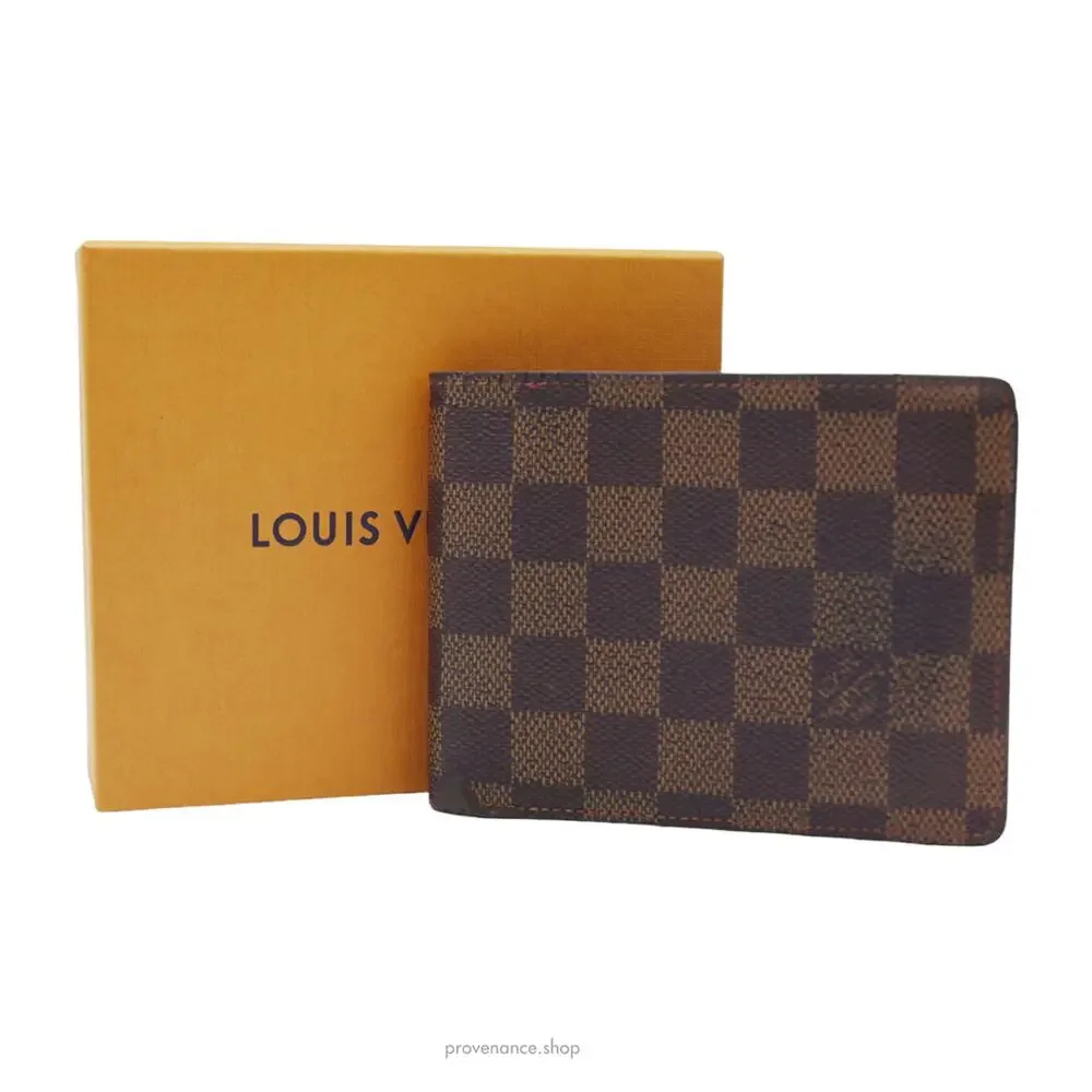 🔴 Louis Vuitton Florin Wallet - Damier Ebene - Picture 1 of 11